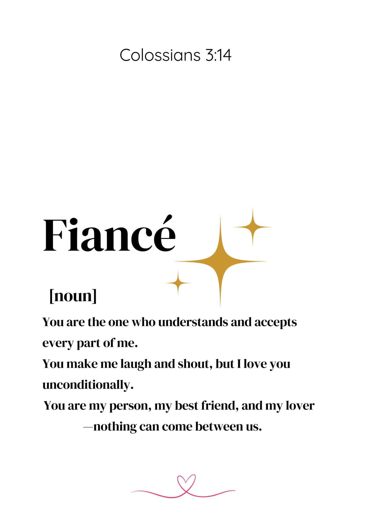 Fiancé Frame
