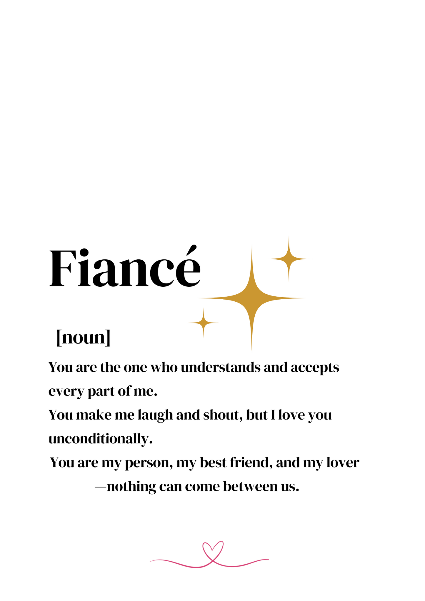 Fiancé Frame