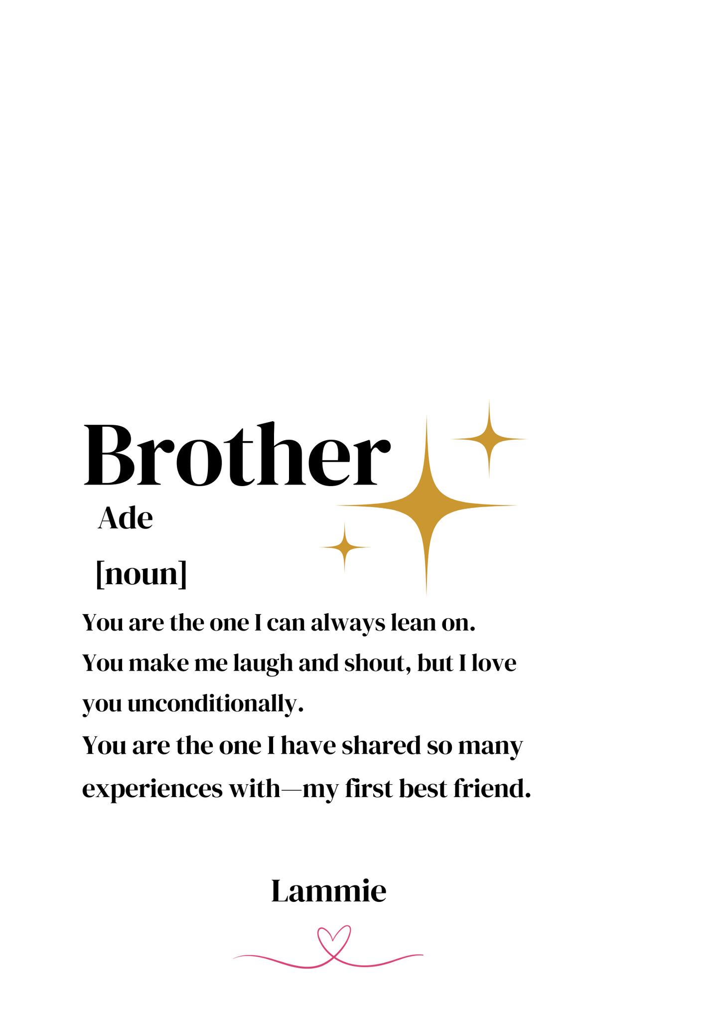 Brother Frame
