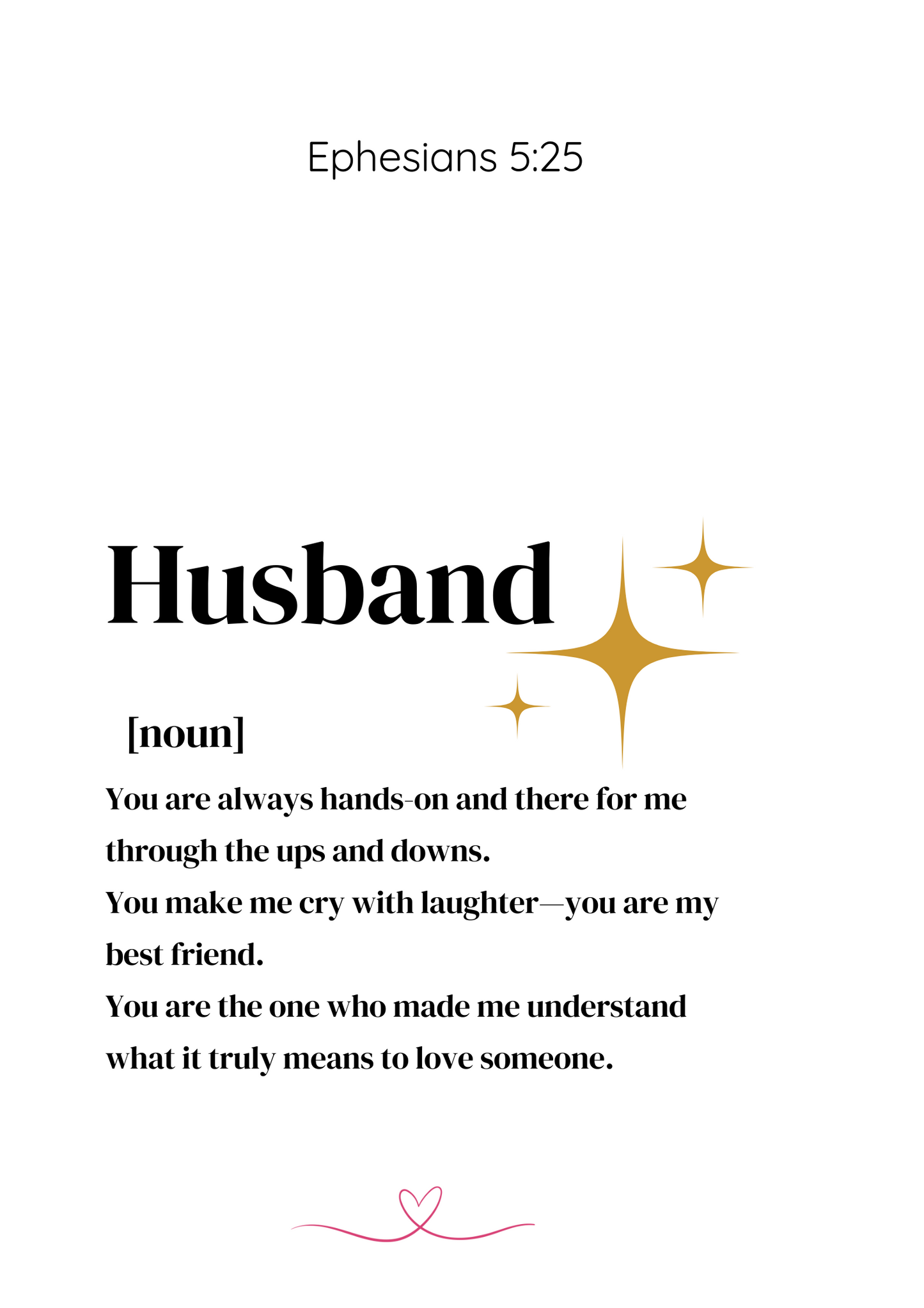 Husband Frame