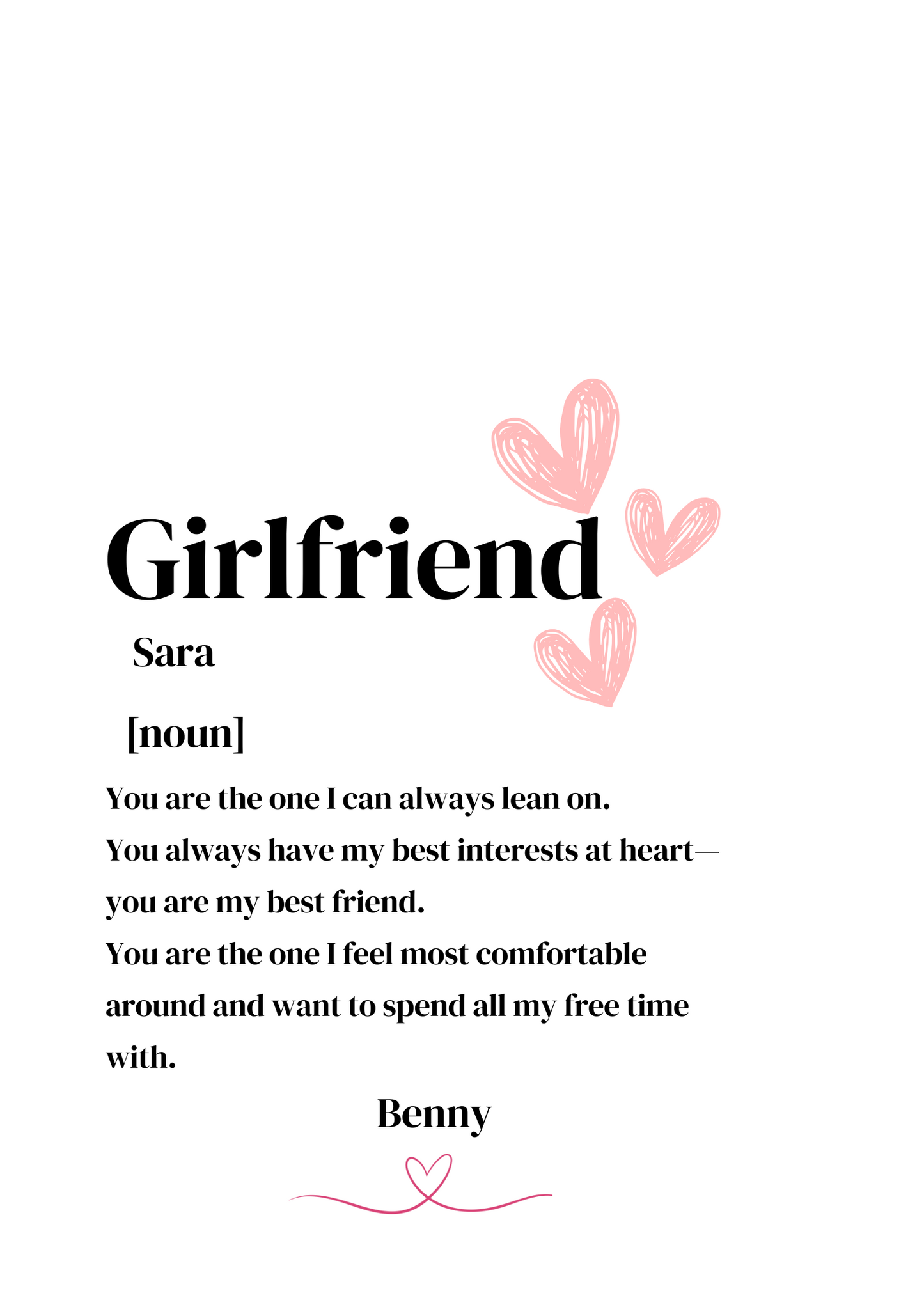 Girlfriend Frame
