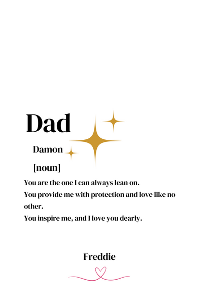 Dad Frame