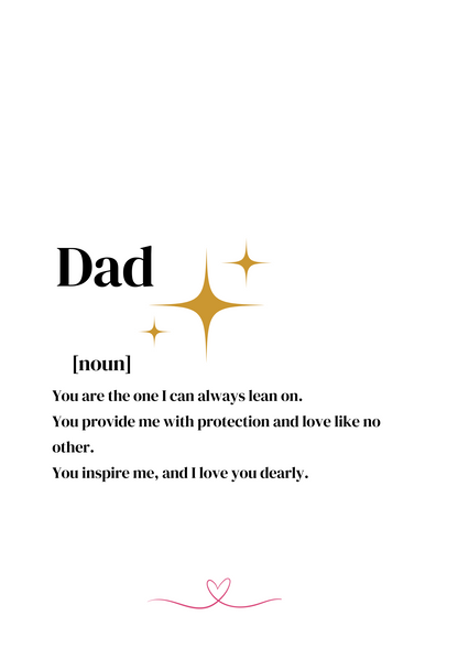 Dad Frame