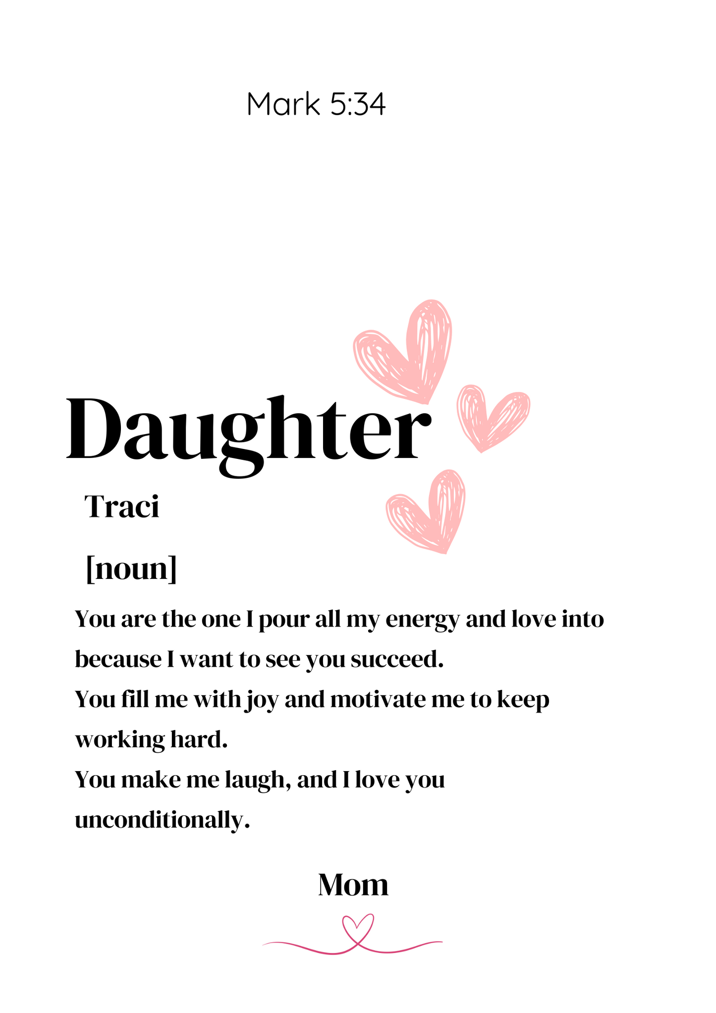 Daughter Frame