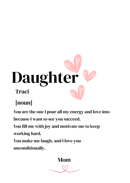 Daughter Frame