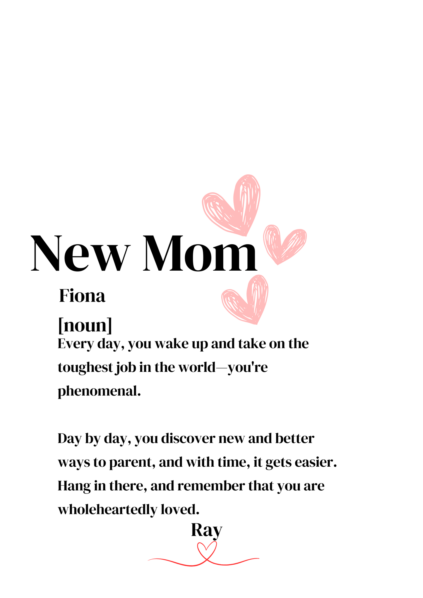 New Mom Frame
