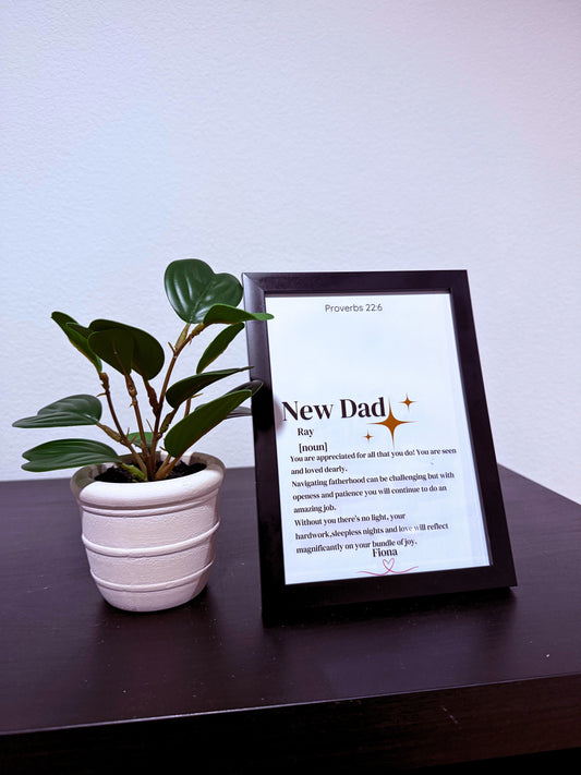 New Dad Frame
