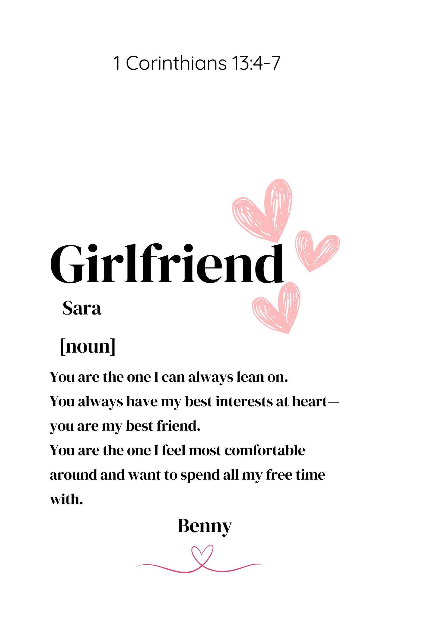 Girlfriend Frame
